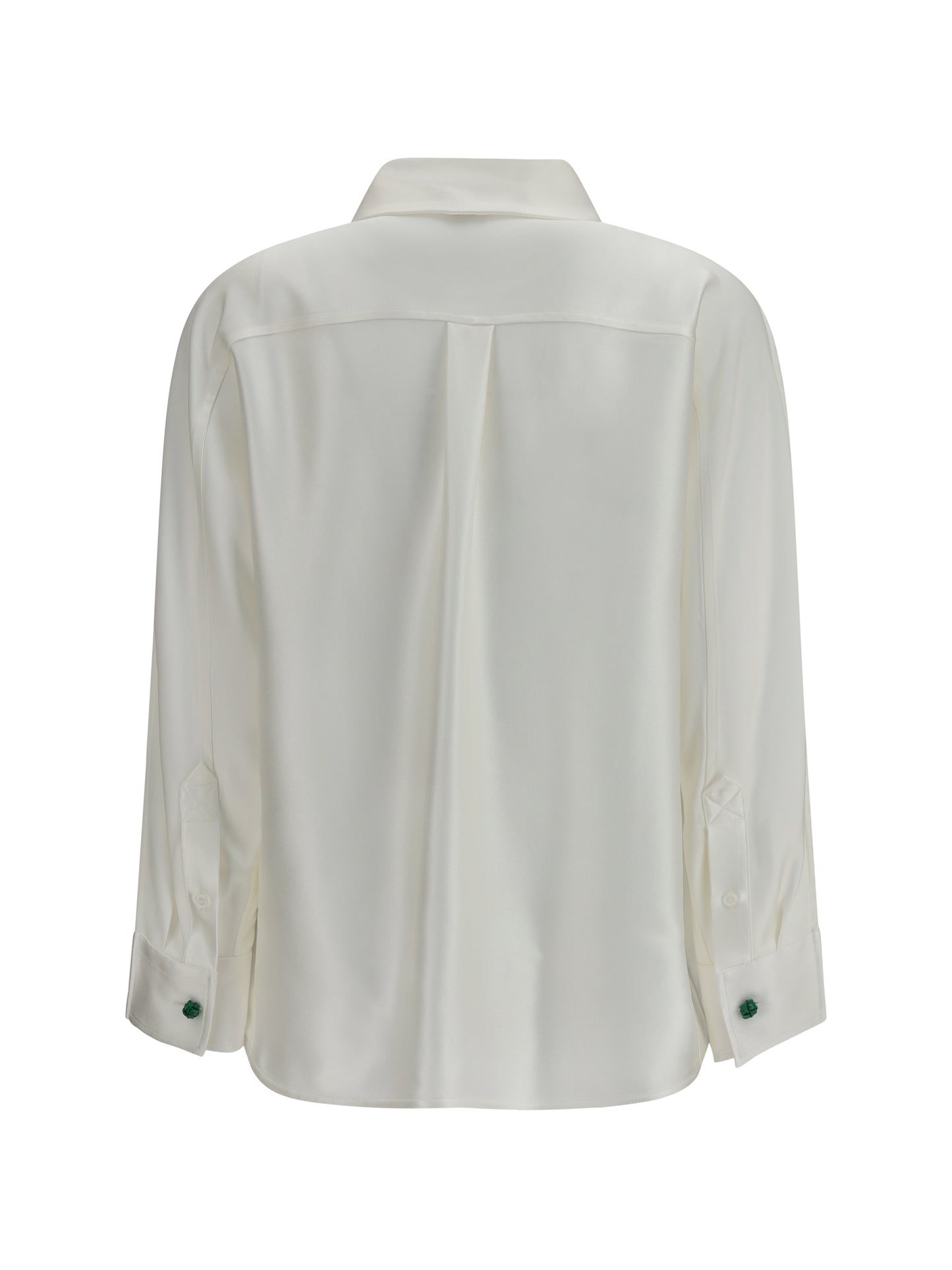 BOTTEGA VENETA Oversized fluid silk satin Shirt
