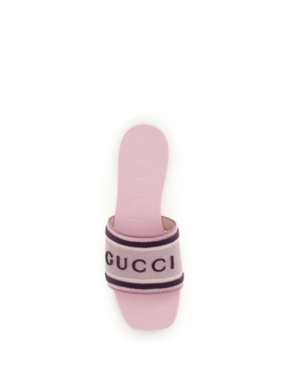GUCCI Rubber slide Sandals