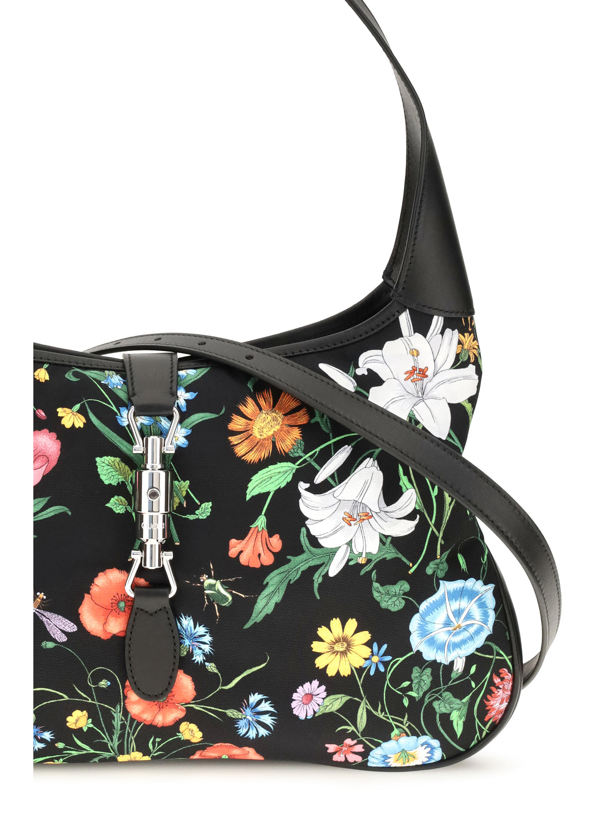 Gucci Medium Jackie 1961 Shoulder Bag - Black Multi/Black