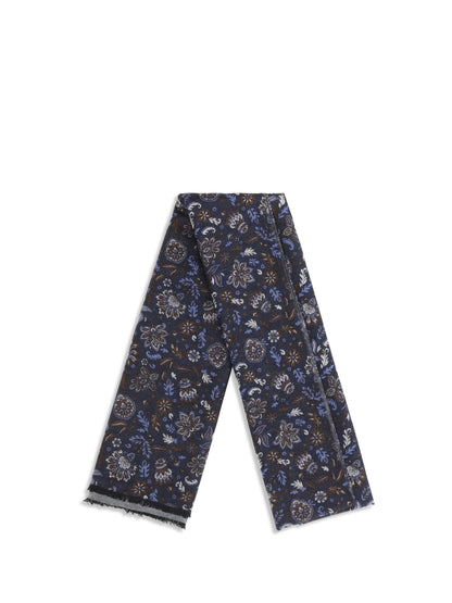 Kiton Paisley patterned Scarf - Multi
