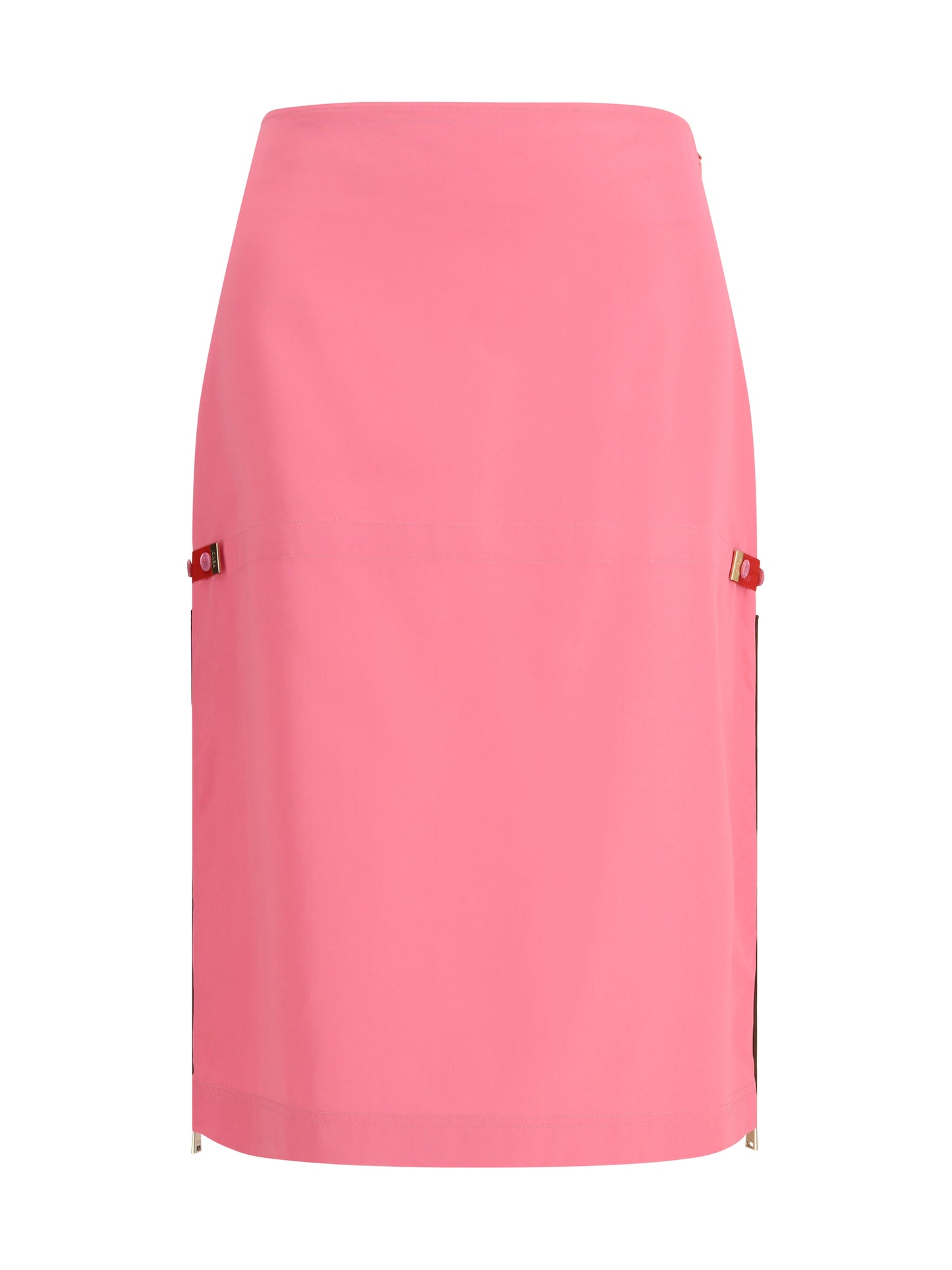 FENDI Midi Skirt with zip detailing and elasticated waist