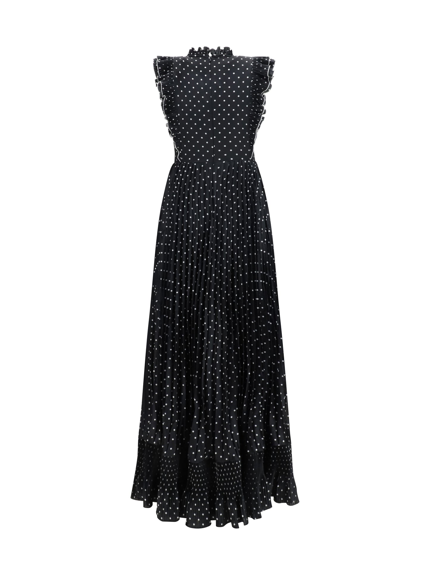 SELF-PORTRAIT Polka dot long Dress