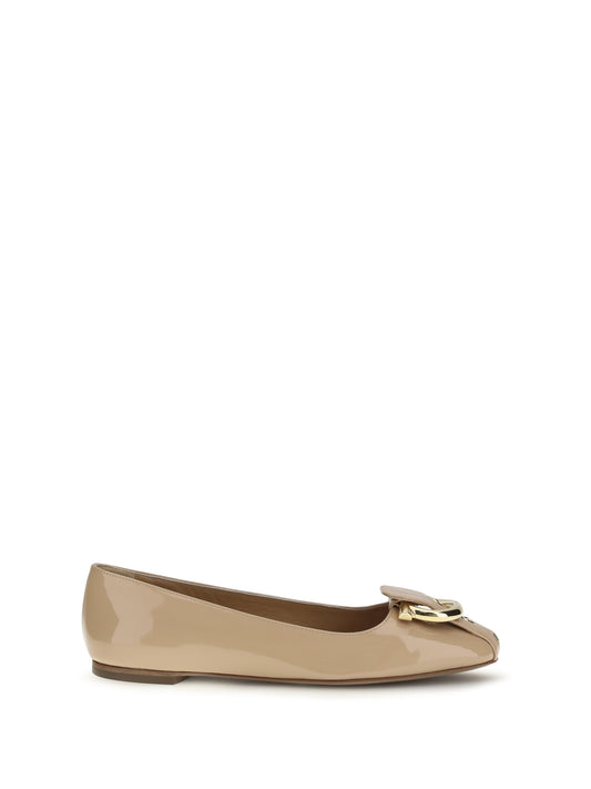 FERRAGAMO Gancini Ballerinas