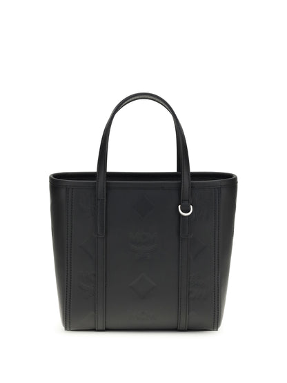 MCM Toni small Tote Bag with embossed Maxi Visetos motif