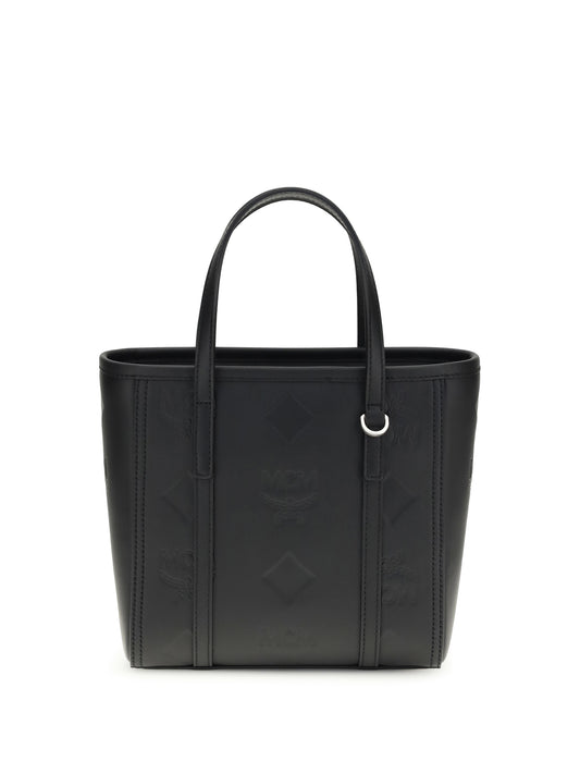 MCM Toni small Tote Bag with embossed Maxi Visetos motif