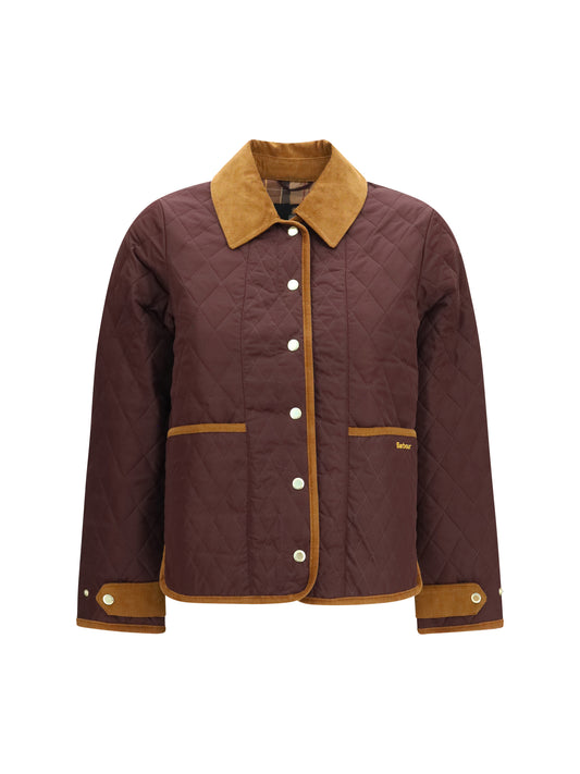 Barbour Ainsdale quilted Jacket - Fig/Muted