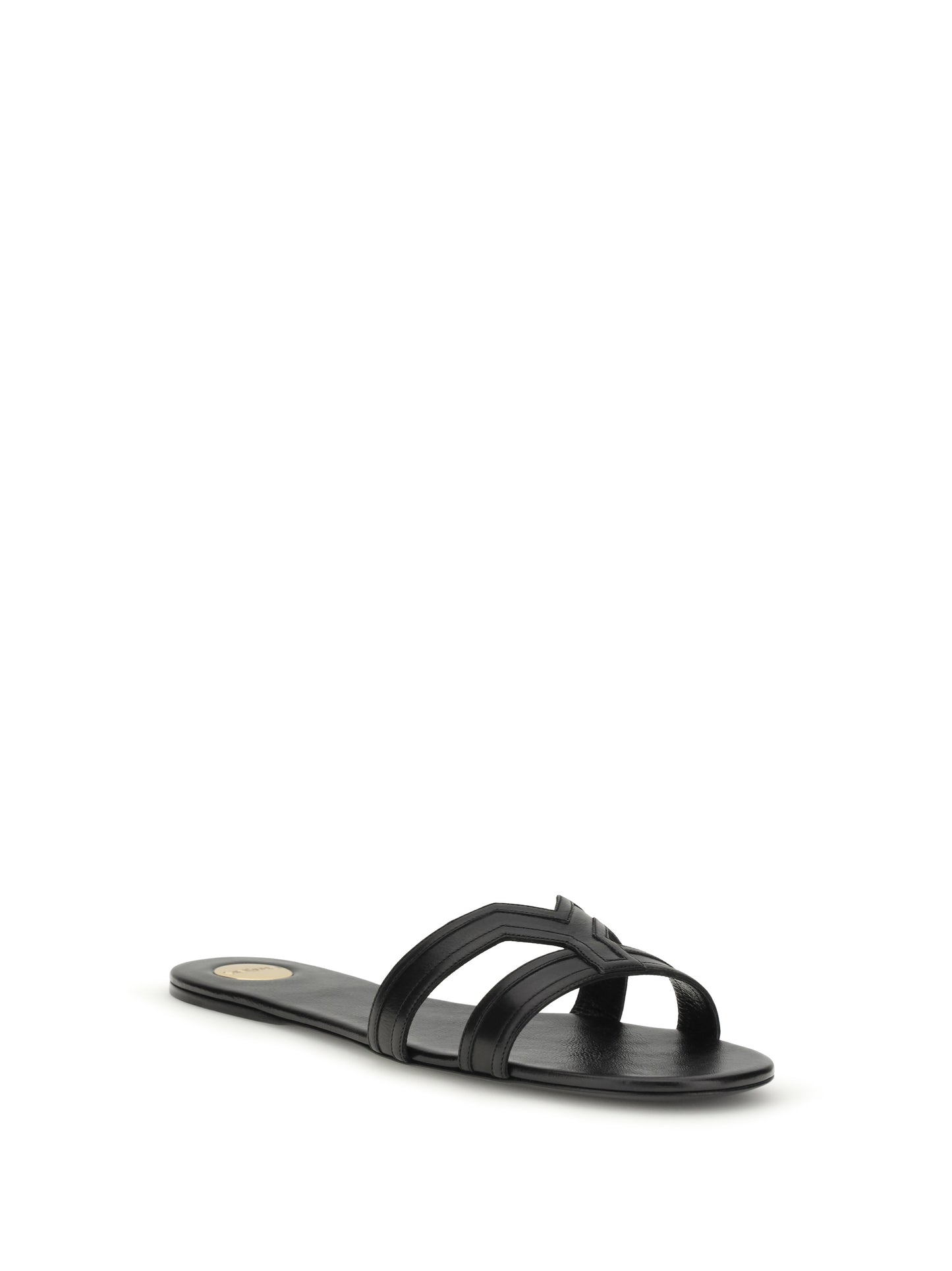 SAINT LAURENT Smooth leather Mabrouka Sandals