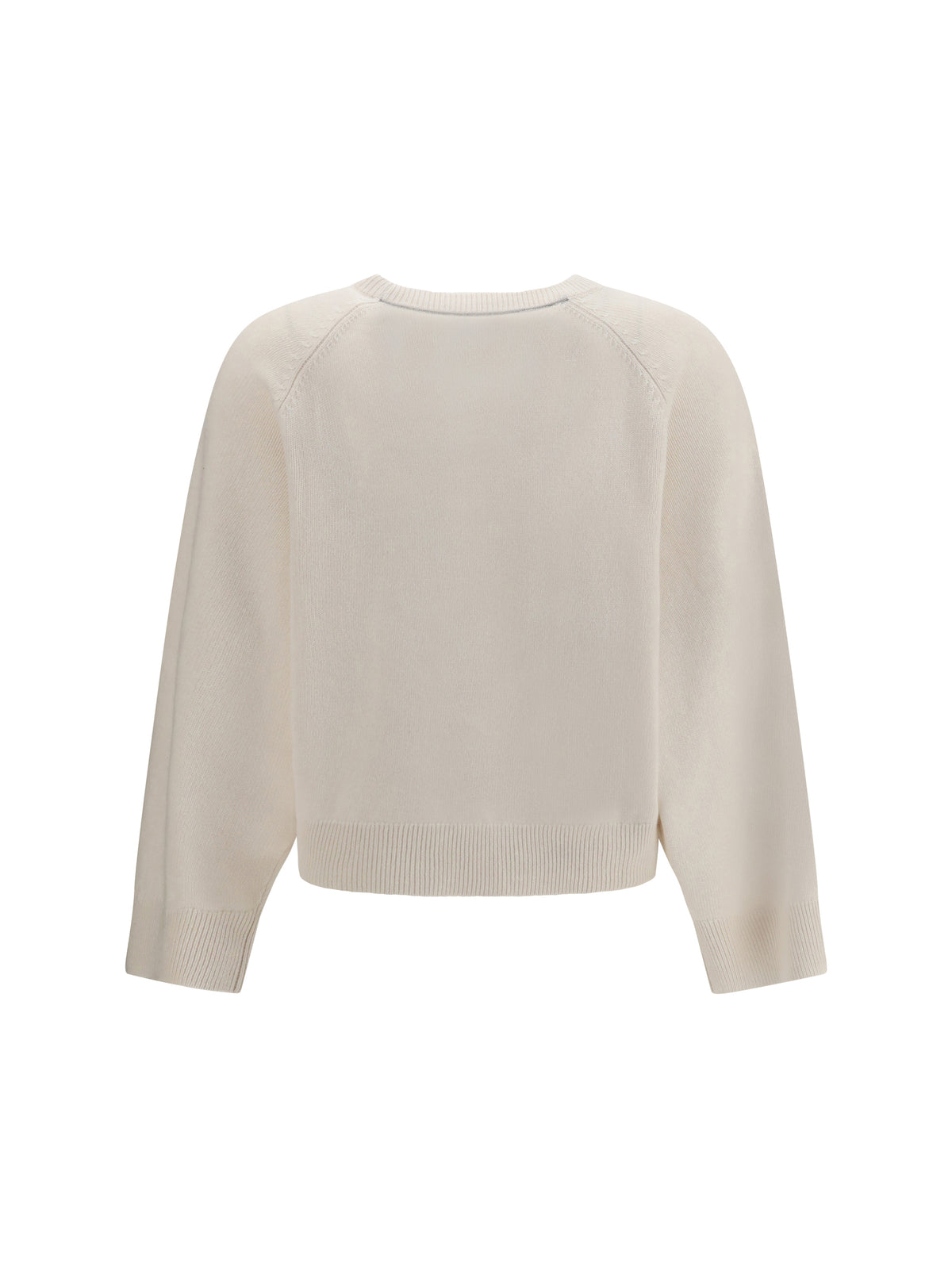 Brunello Cucinelli Cashmere crewneck Sweater - English White
