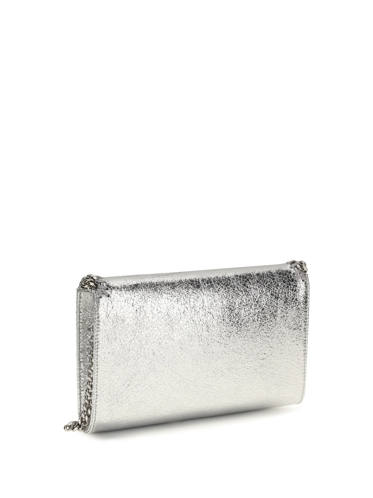 STELLA McCARTNEY Falabella metallic fabric Shoulder Bag