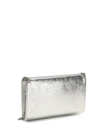 STELLA McCARTNEY Falabella metallic fabric Shoulder Bag