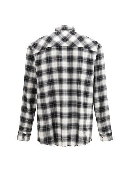 AMIRI Oversized plaid Shirt