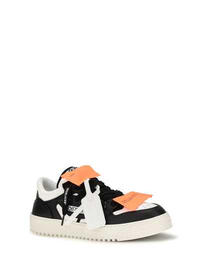 Off-White Low Top 3.0 Off Court Sneakers - White/Black