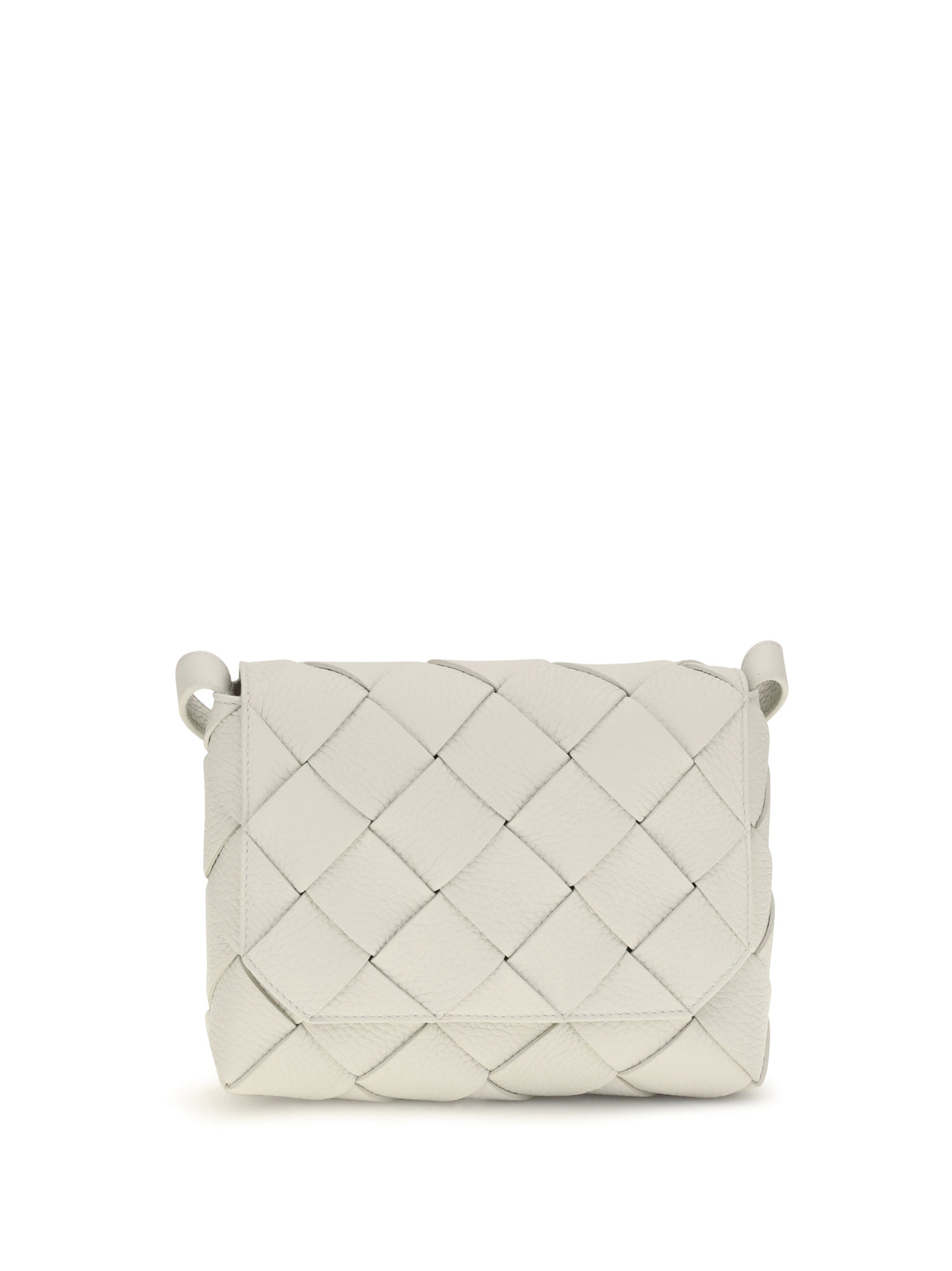 Bottega Veneta Diago Shoulder Bag - Silica Grey-Silver
