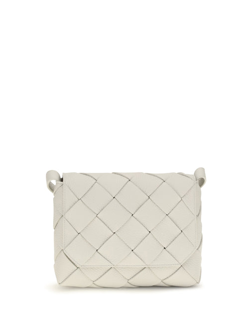 Bottega Veneta Diago Shoulder Bag - Silica Grey-Silver