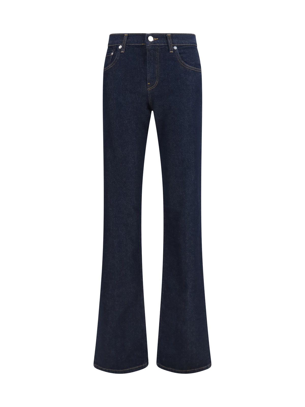 Haikure Five-pocket Jeans with back slits - Normal Wash