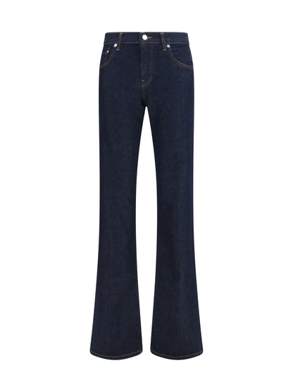 Haikure Five-pocket Jeans with back slits - Normal Wash