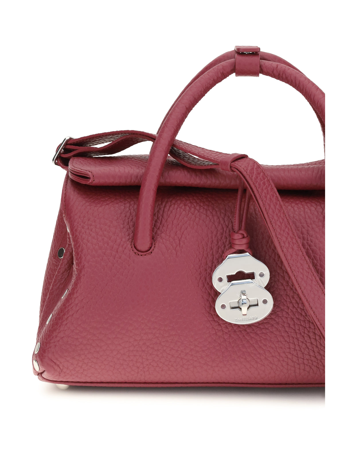 Zanellato Dotta Centauro Shoulder Bag - Pink Damasco