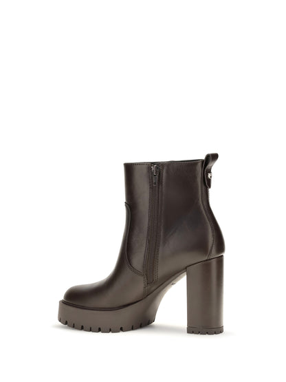 Pinko Clara 01 platform ankle Boots - Moro
