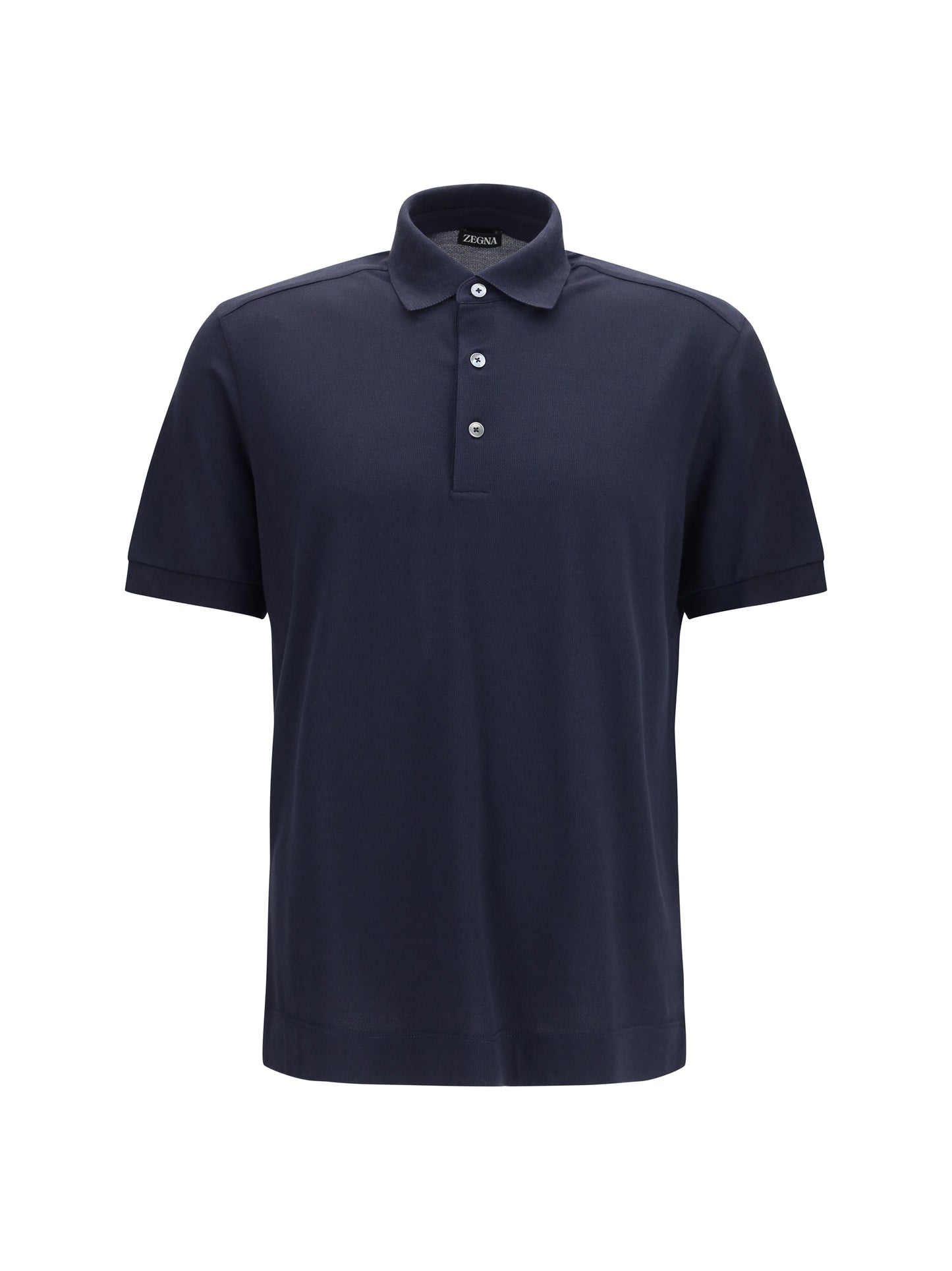 ZEGNA Cotton and silk Polo