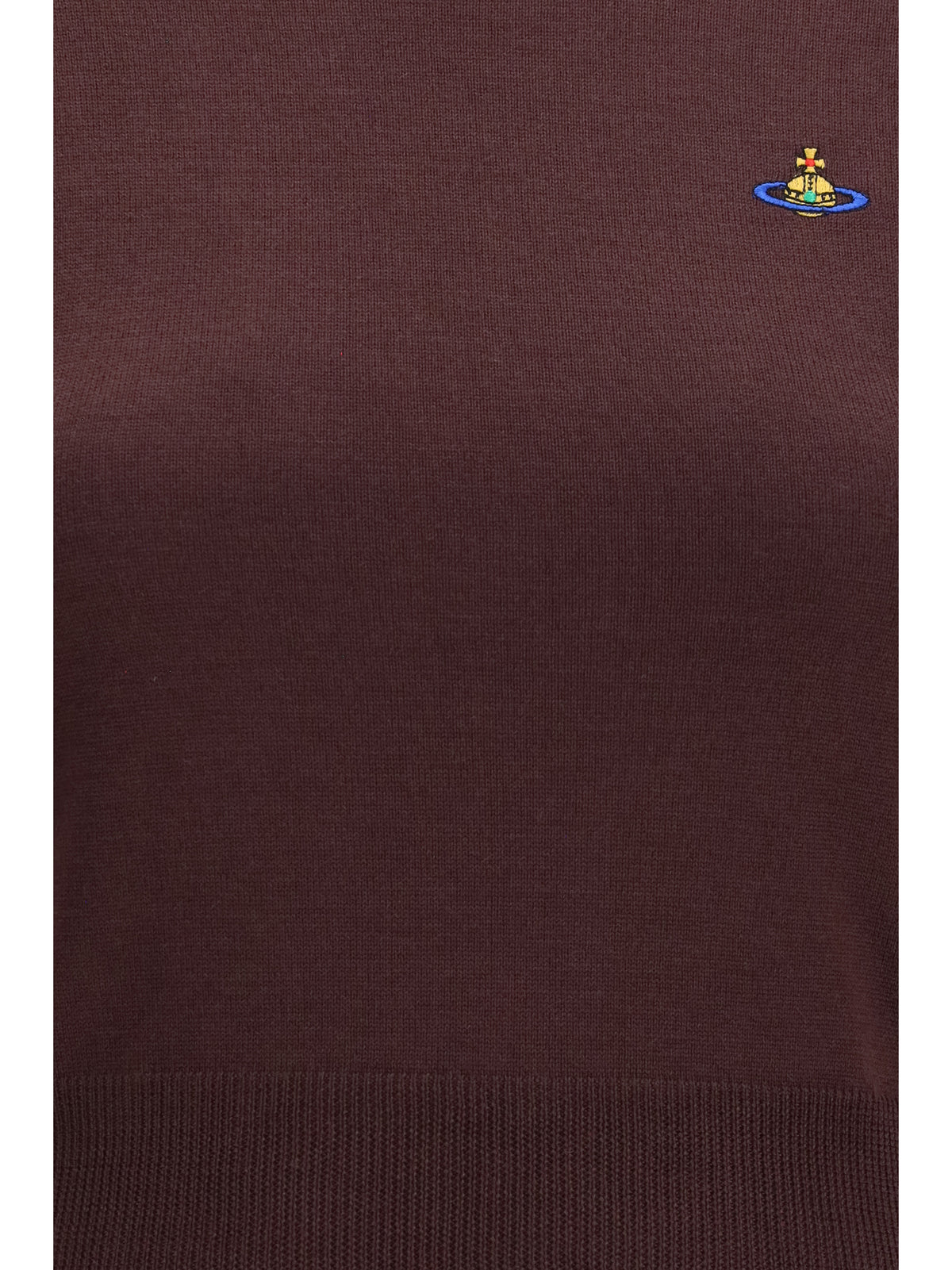 Vivienne Westwood Bea wool Top - Dark Mahogany