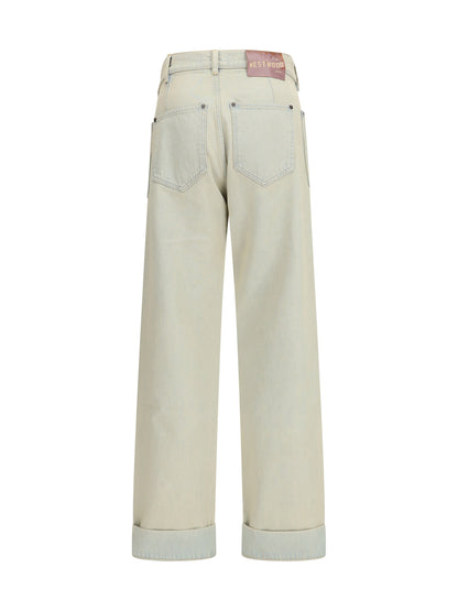 VIVIENNE WESTWOOD Jeans in cotton with patch pockets