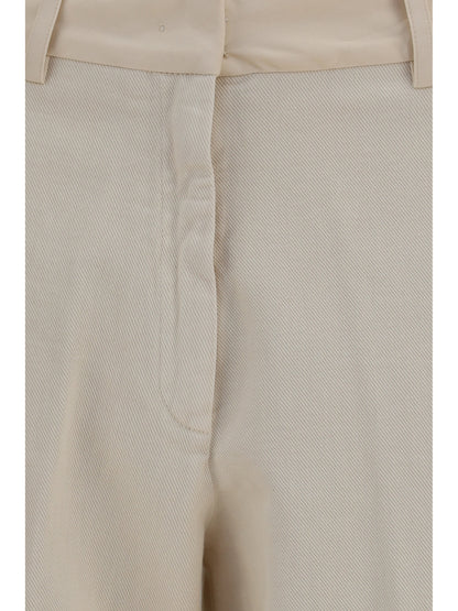 Forte_forte Chino Pants in cotton - Seta