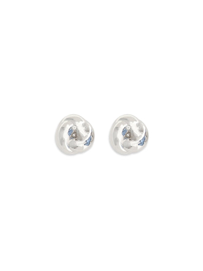 SELF-PORTRAIT Silver knot Earrings