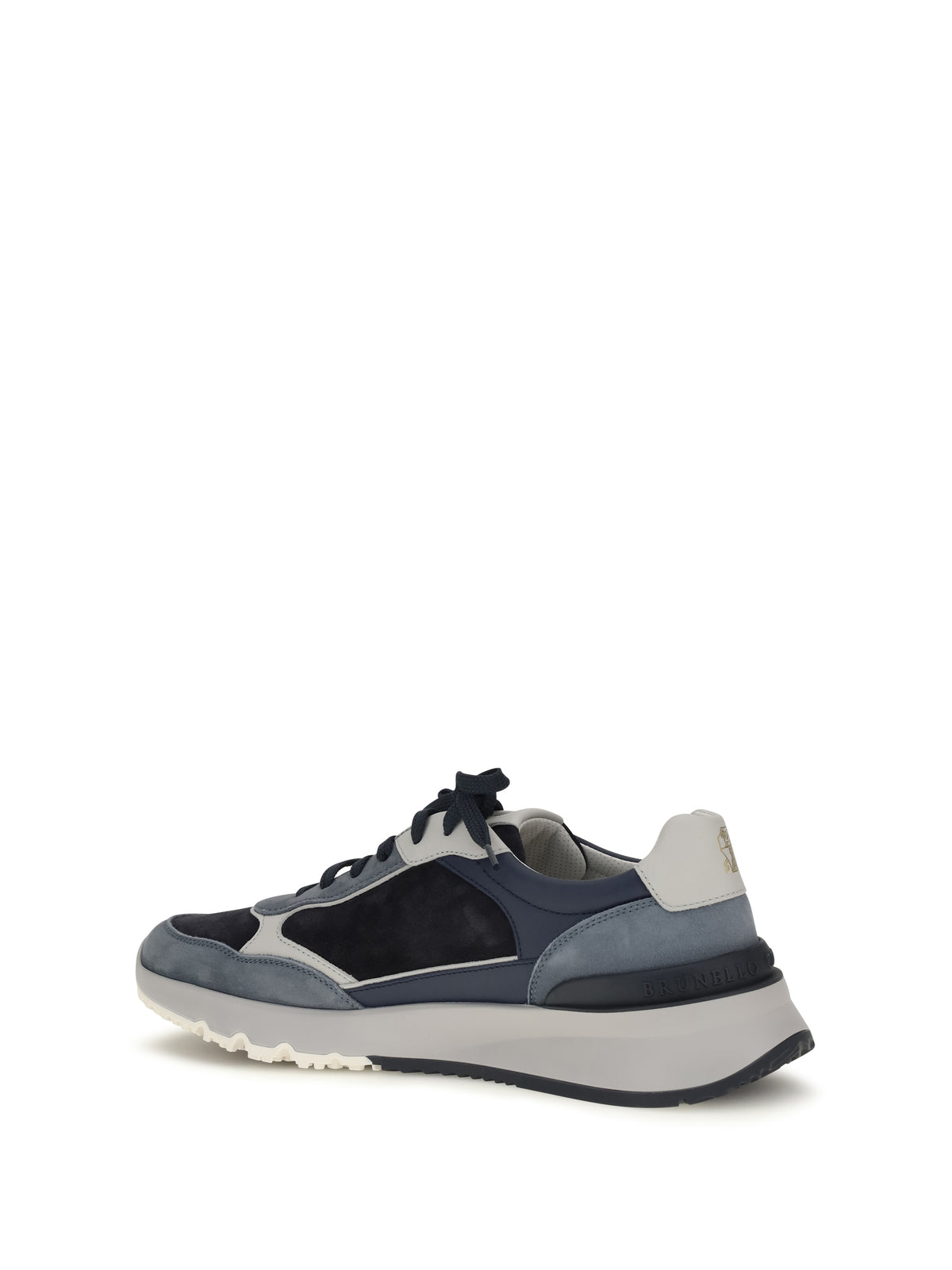 Brunello Cucinelli Leather Sneakers - Night Sky