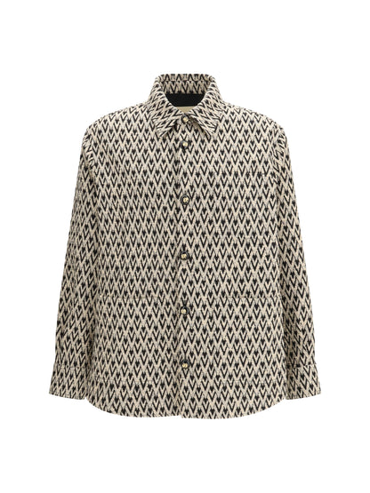 VALENTINO Mixed cotton jacquard Toute La V Jacket