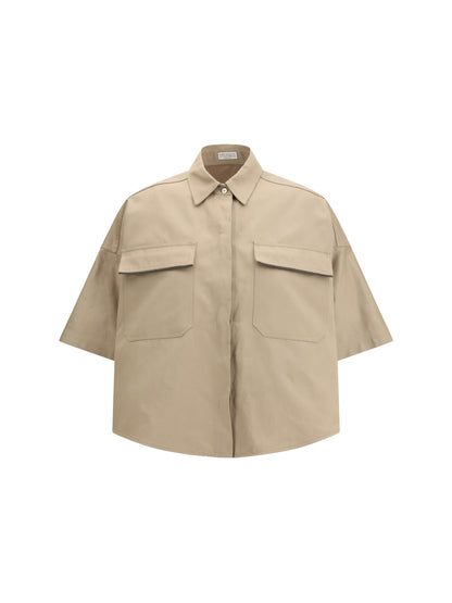 Brunello Cucinelli Short-sleeve Shirt - Trench