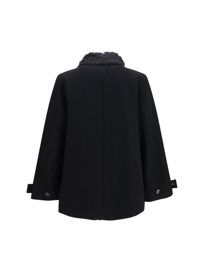 Our Legacy Wage double-breasted Coat - Black