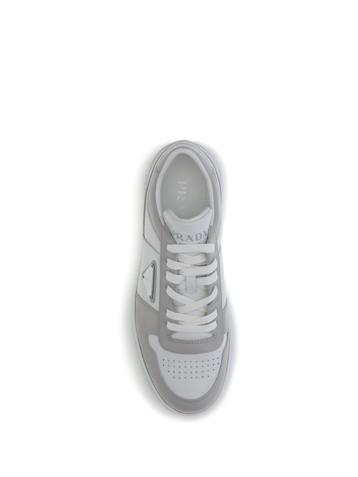 Prada Downtown Sneakers - Bianco+Cristallo