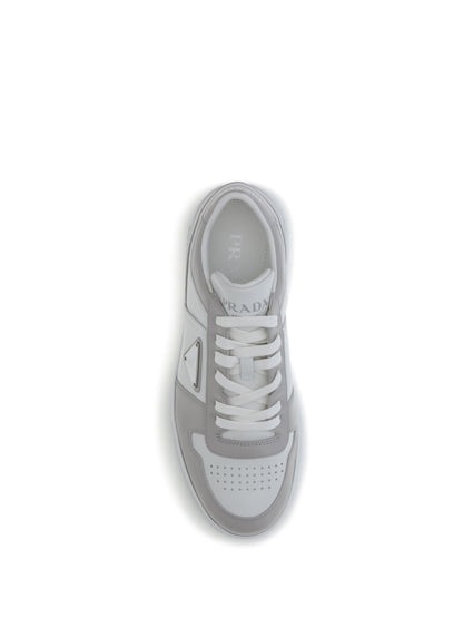 Prada Downtown Sneakers - Bianco+Cristallo