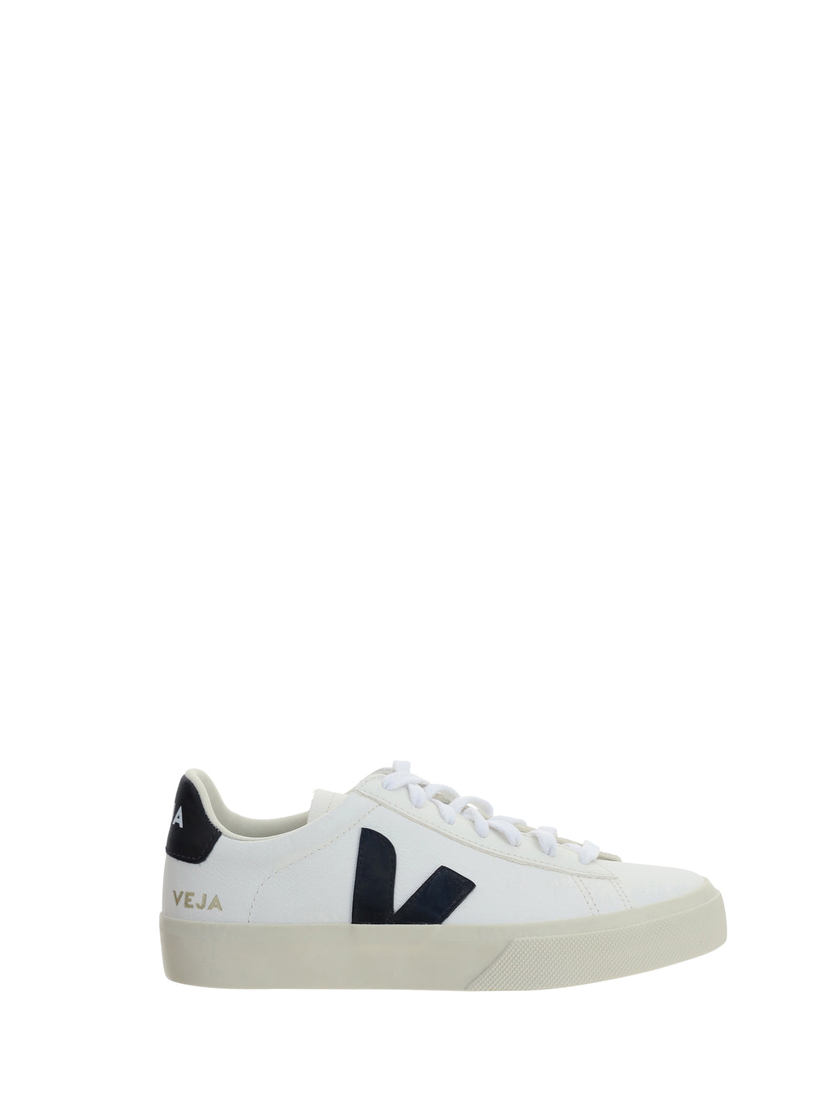 Veja Leather Sneakers - Extra-White_black