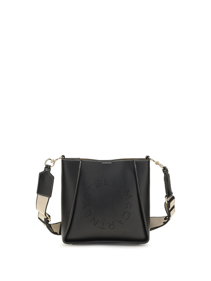 Stella Mccartney Logo Shoulder Bag - Black