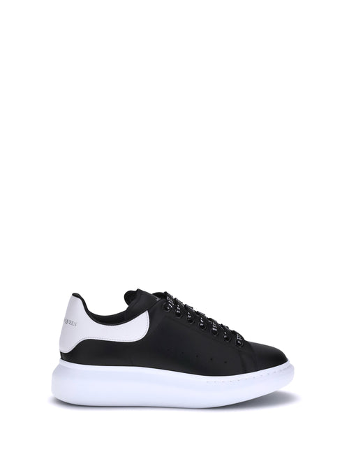 Alexander Mcqueen Leather Sneakers - Black