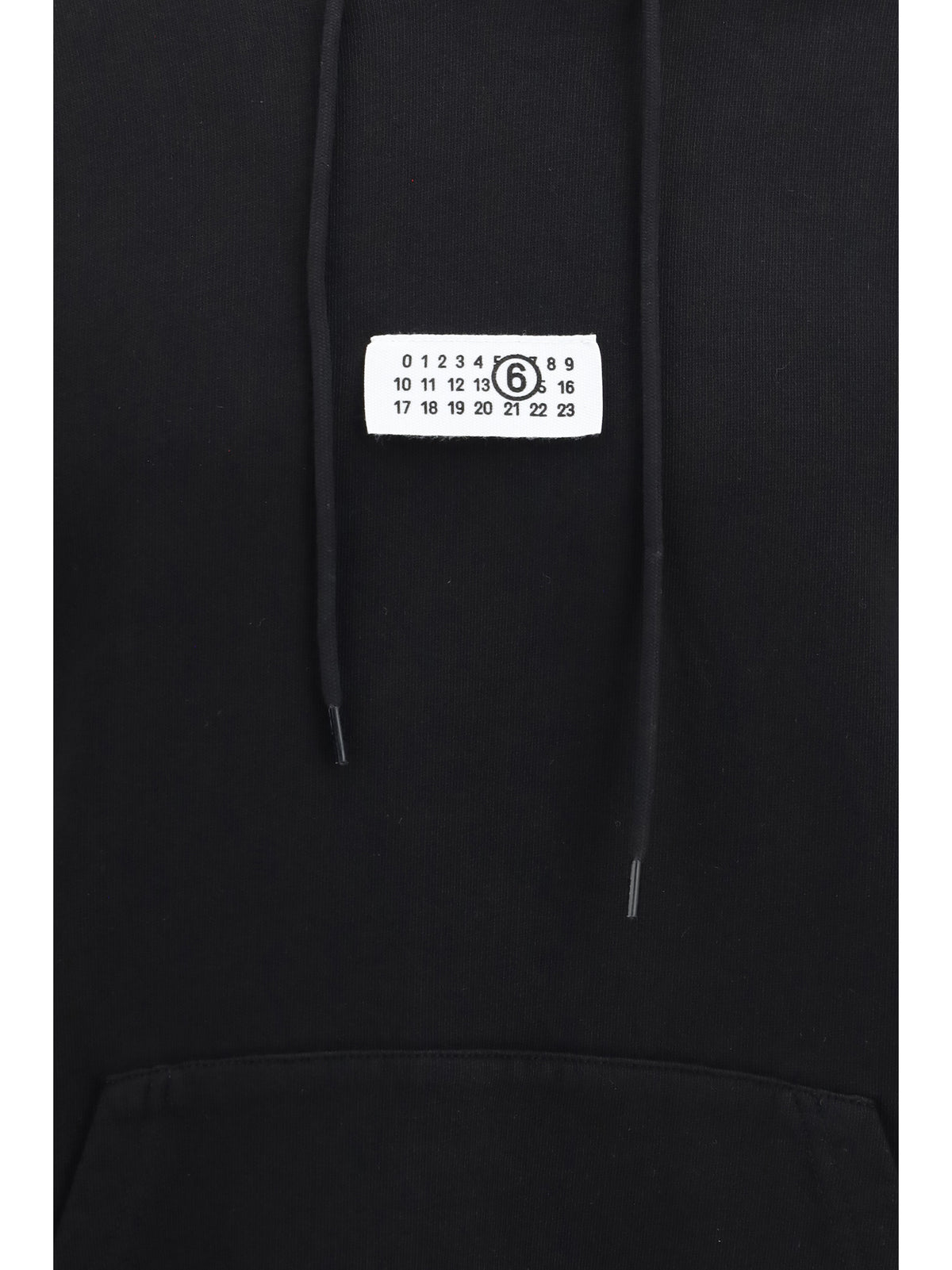 MM6 Maison Margiela Cotton Hoodie - Black