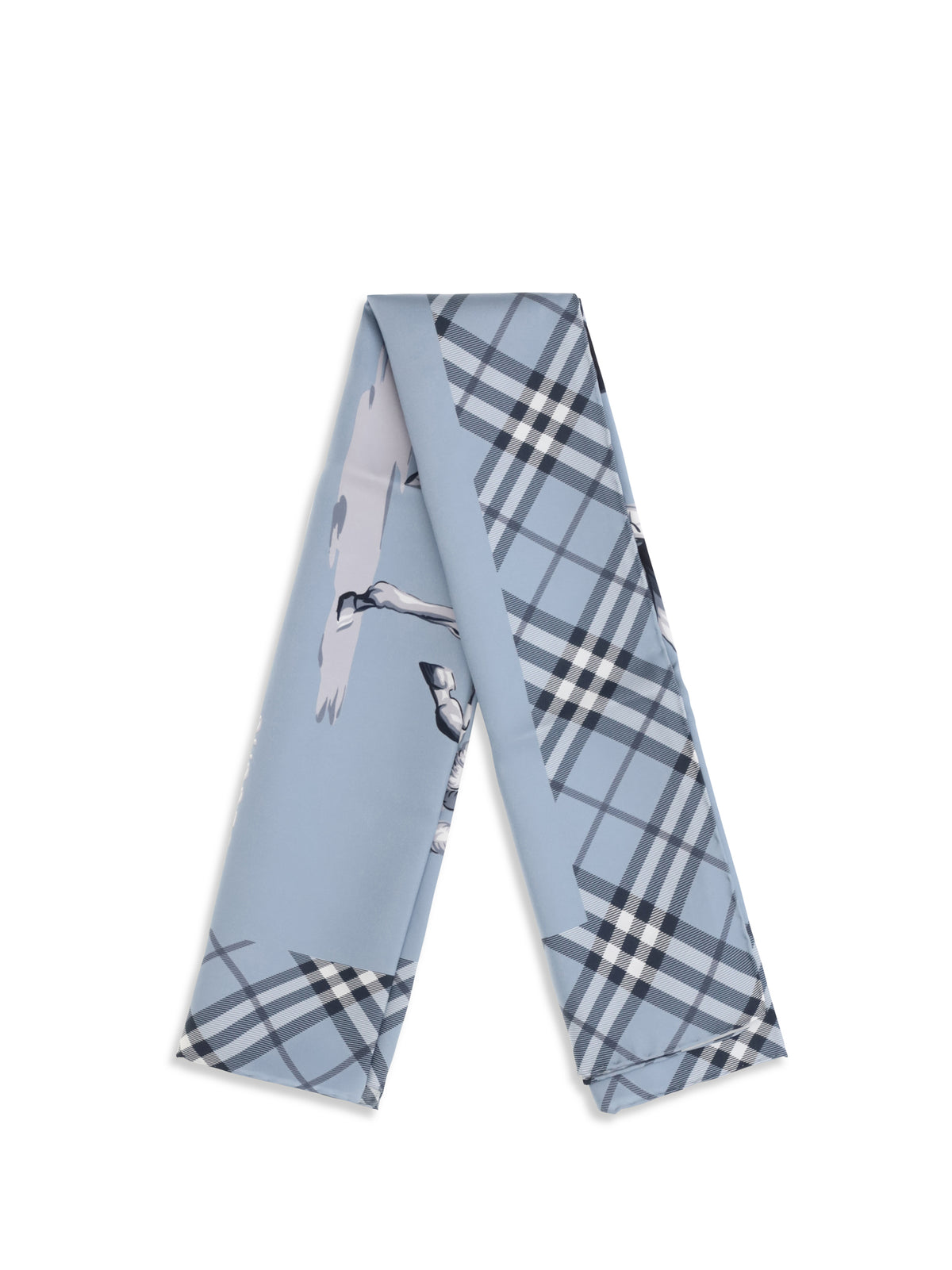 Burberry Archive Knight Scarf - Bank Blue