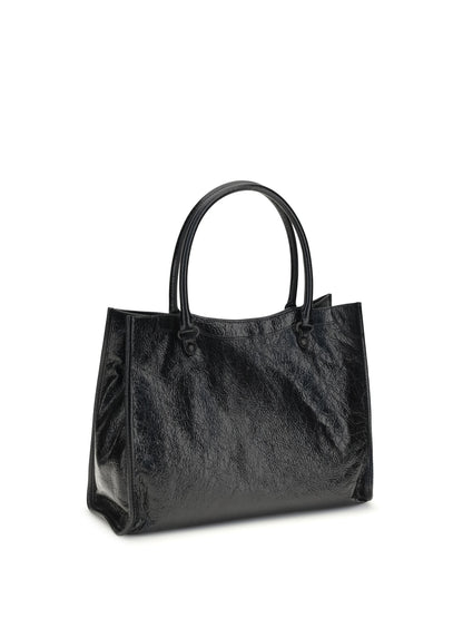 Balenciaga Small Le City Tote Bag - Black