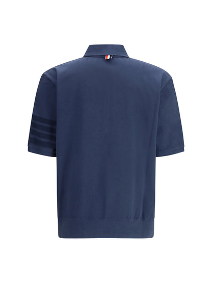 THOM BROWNE Cotton Polo
