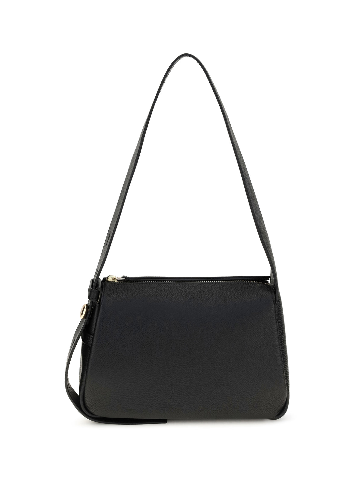 Tory Burch Small Romy pebbled leather Shoulder Bag - Black