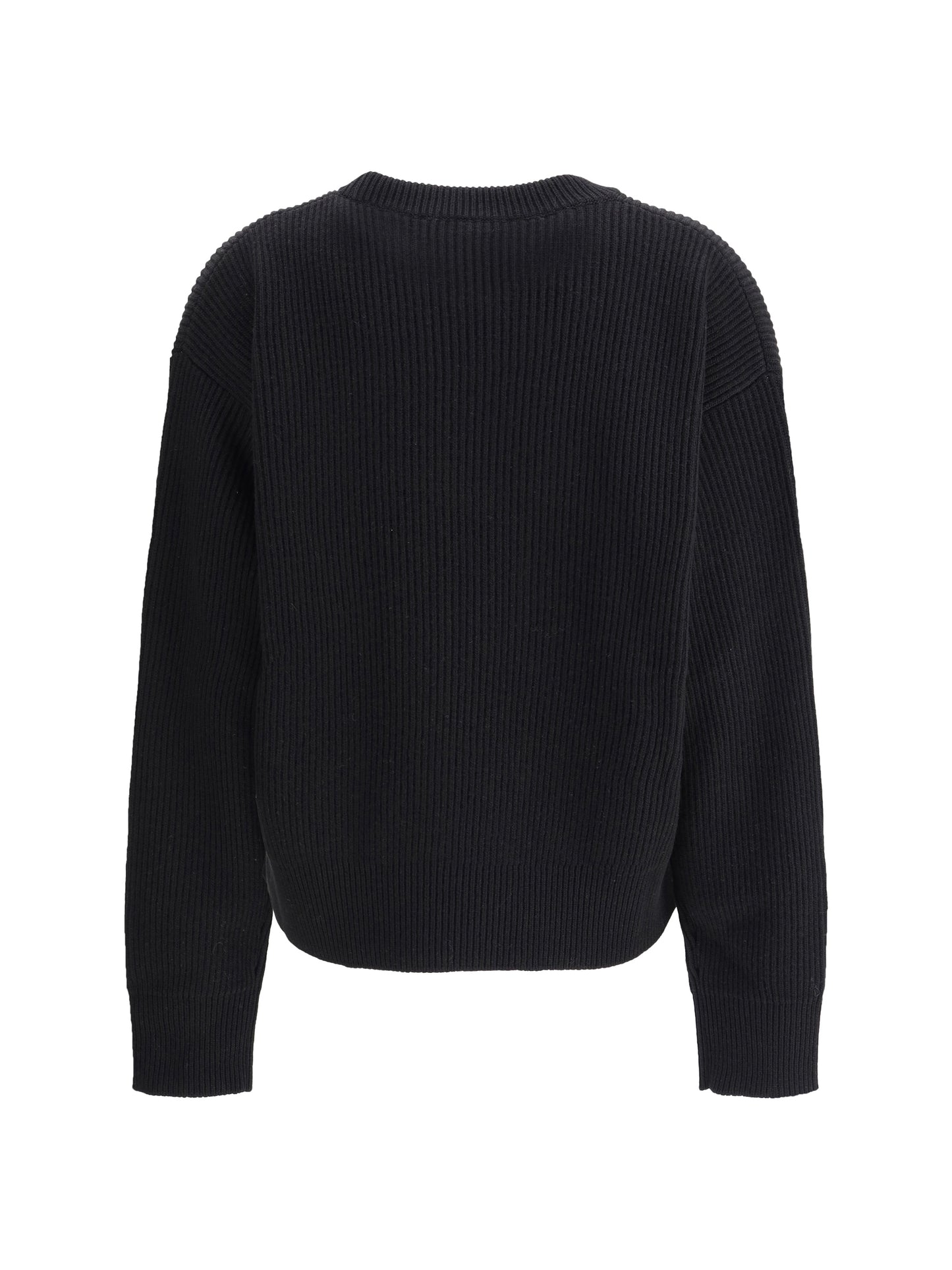 VERSACE Barocco Leaf Embroidered Sweater
