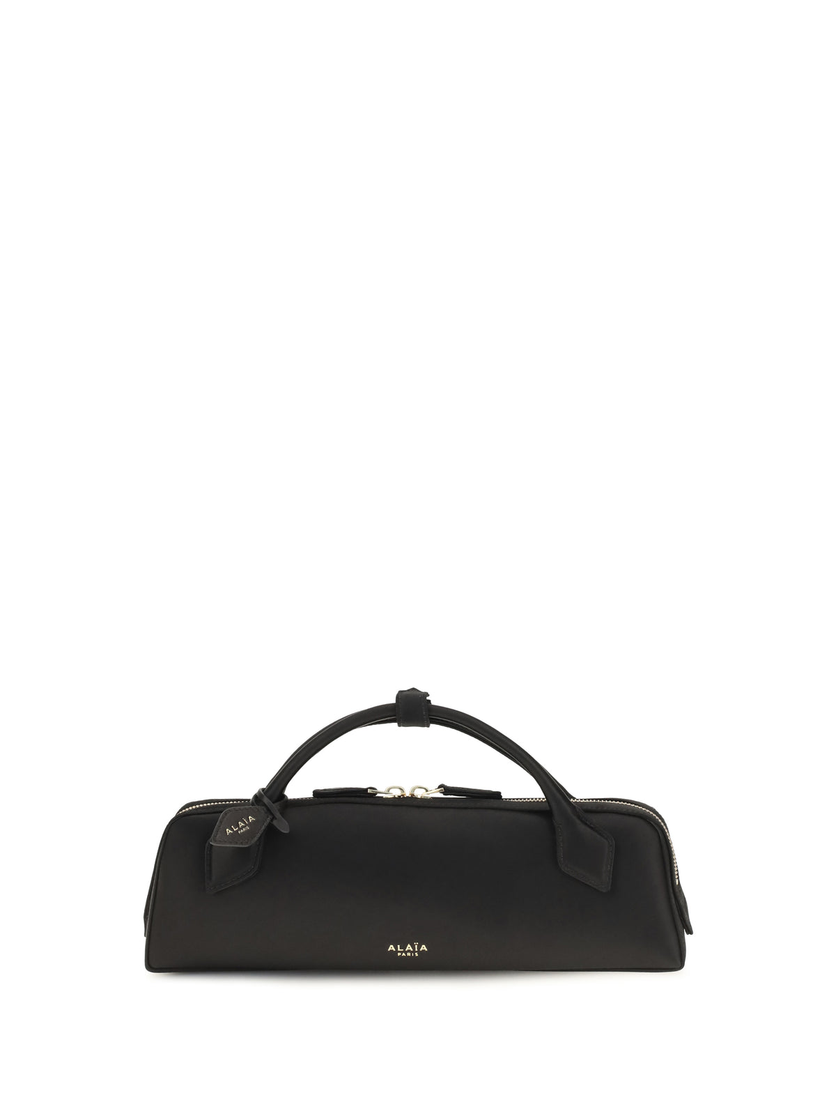 Alaïa Satin Le Teckel Clutch - Noir