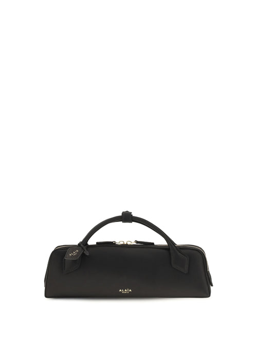 Alaïa Satin Le Teckel Clutch - Noir