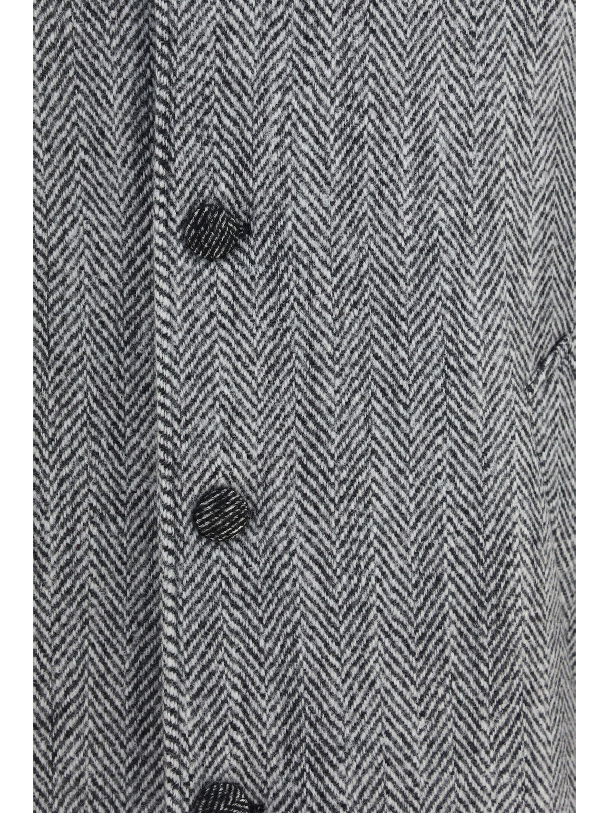 Dolce & Gabbana Chevron wool-blend single-breasted Coat - Tess.Accoppiato-Doub