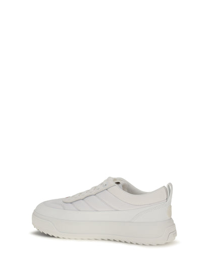 Moncler Altive Sneakers in suede and nubuck - White