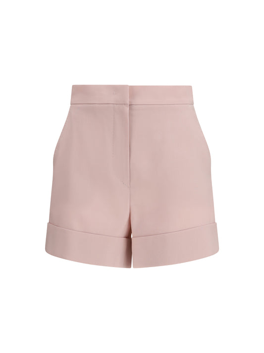 MAX MARA Mohair and silk canvas Shorts