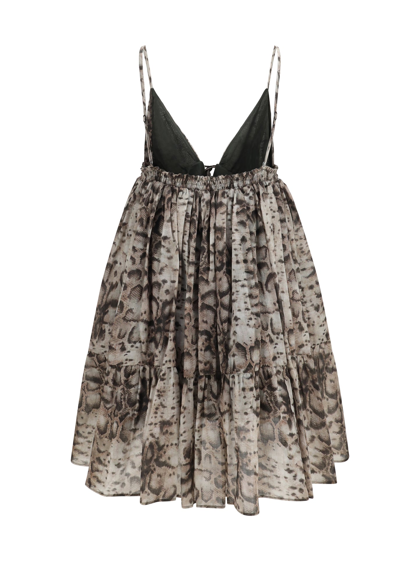 PINKO Short snake-print Dress