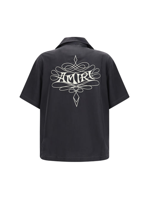 Amiri Oversized lazo safari Shirt - Black