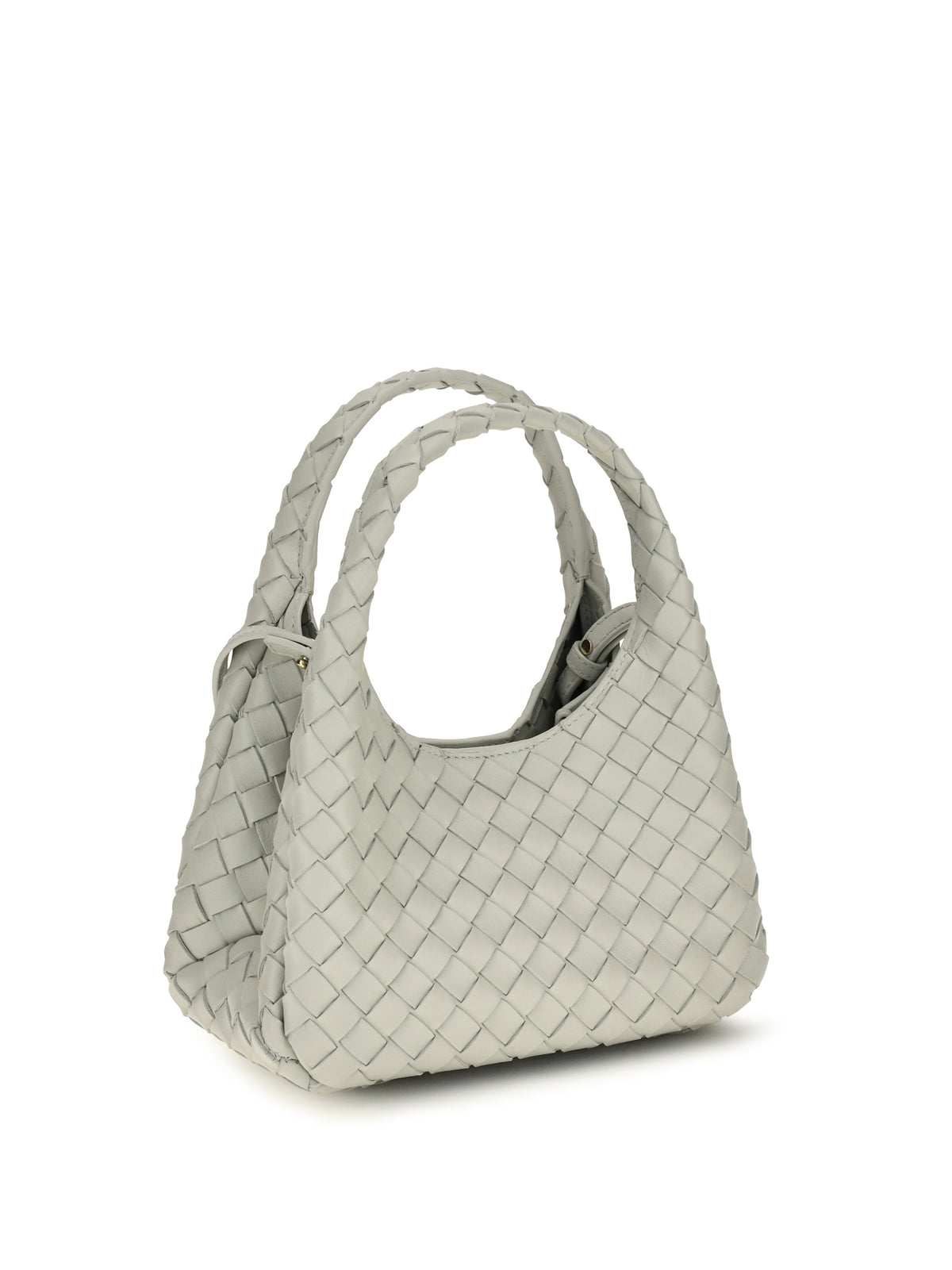 Bottega Veneta Baby Campana leather Handbag - Silica Grey-Mb